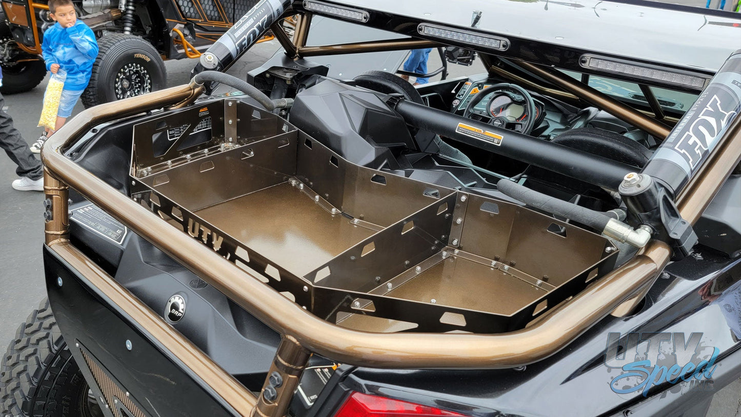Can-Am Maverick X3 Cargo Rack Bed Box by UTV Speed - UTVCAX3BEDBOX