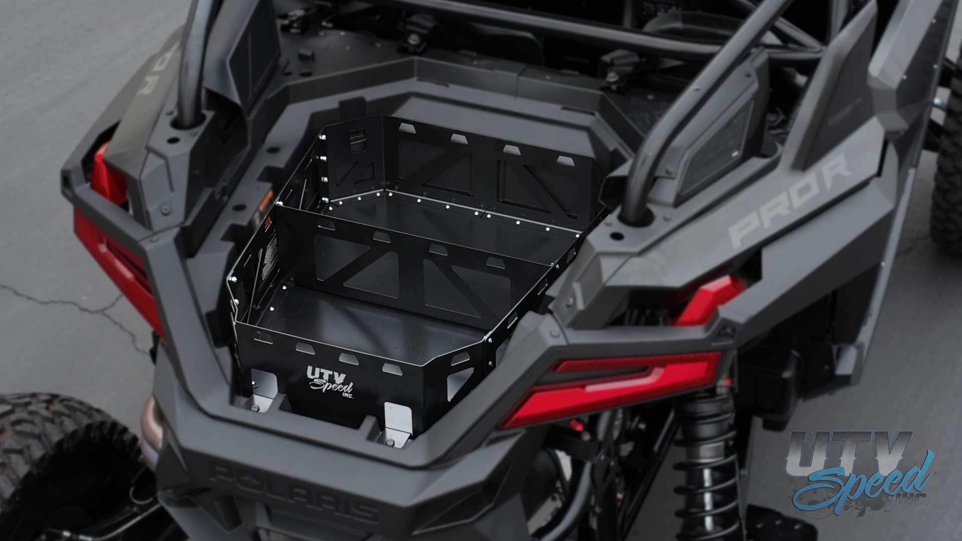 UTV SPEED Pro XP, Pro R and Turbo R Cargo Rack Bed Box by UTV... - UTV SPEED