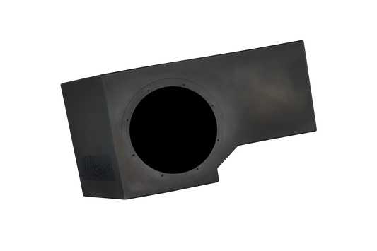 Can-Am® Defender Vented 10" Passenger Subwoofer Enclosure Unloaded | UTVS-DEF-VENC-UNDRST-PASS