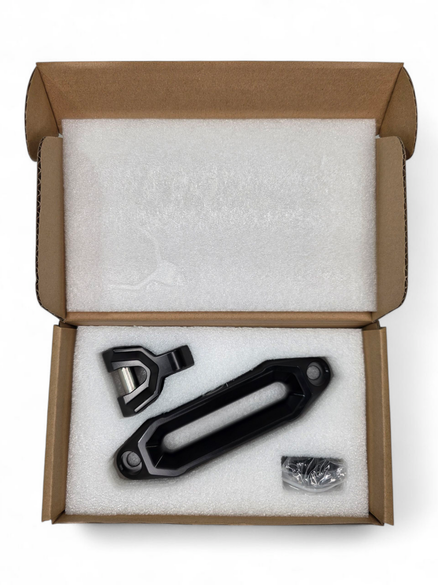Elektric Offroad Designs UTV Winch Fairlead and Hook (Black) - WFL110001