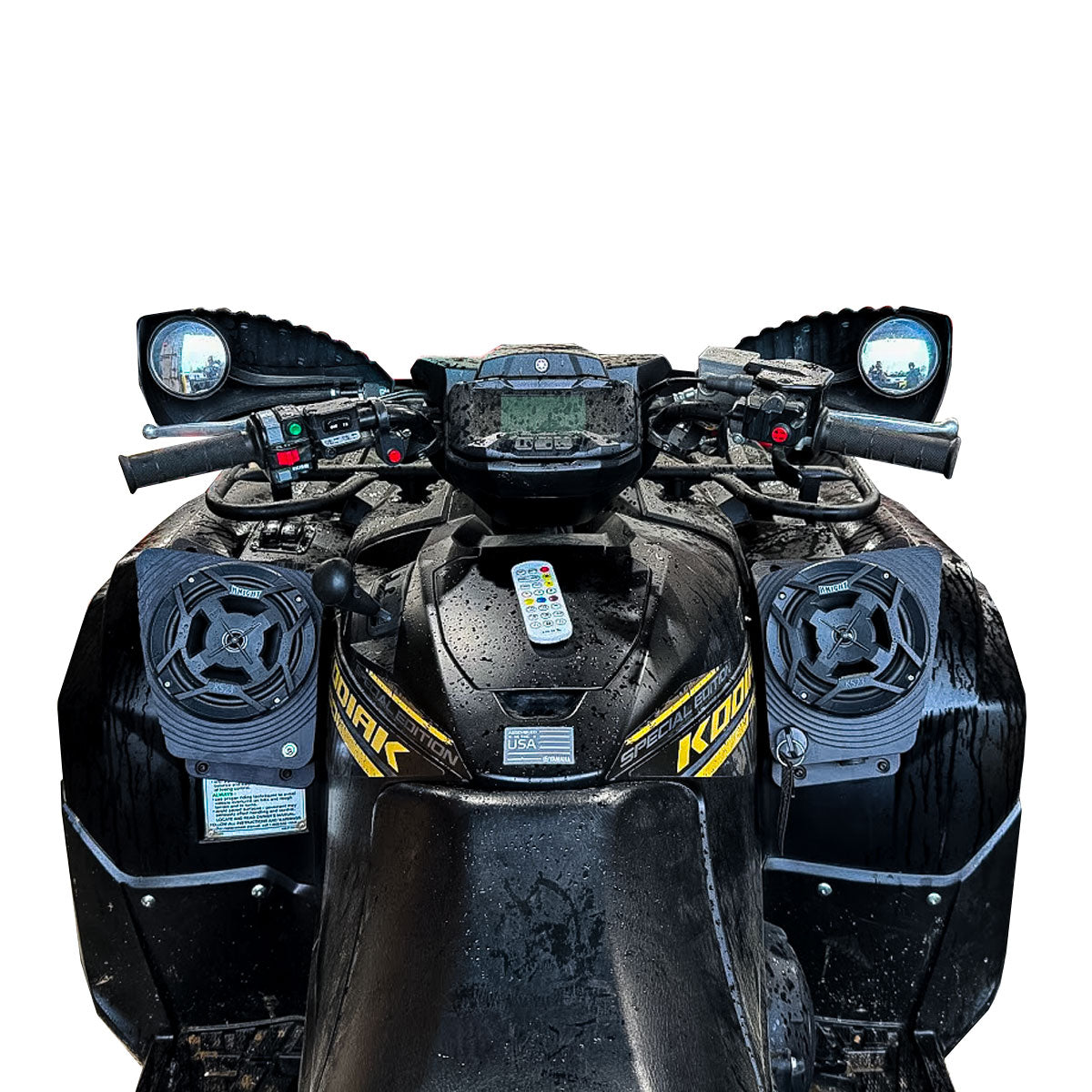 Yamaha Kodiak 700 (16–25) Bluetooth LED ATV Sound System