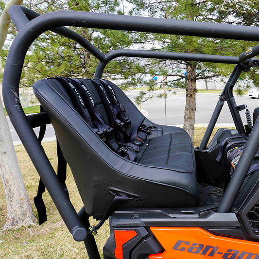 Maverick Sport Max Rear Bench and Roll Cage Kit (2020-2024)