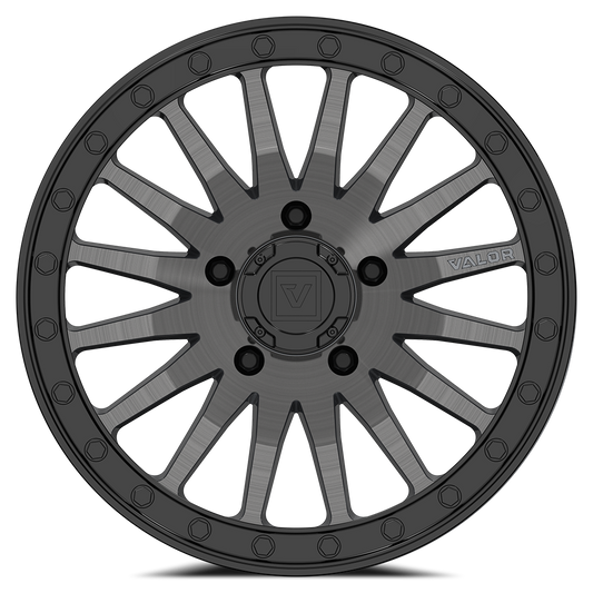 V06 BEADLOCK 15X8 +40 5X114.3 BRUSHED GUNMETAL