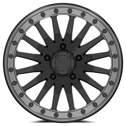 V06 BEADLOCK 15X8 +40 5X114.3 GLOSS BLACK