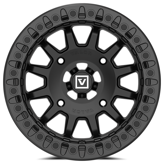 V09 BEADLOCK 15X10 +0 4X137 SATIN BLACK