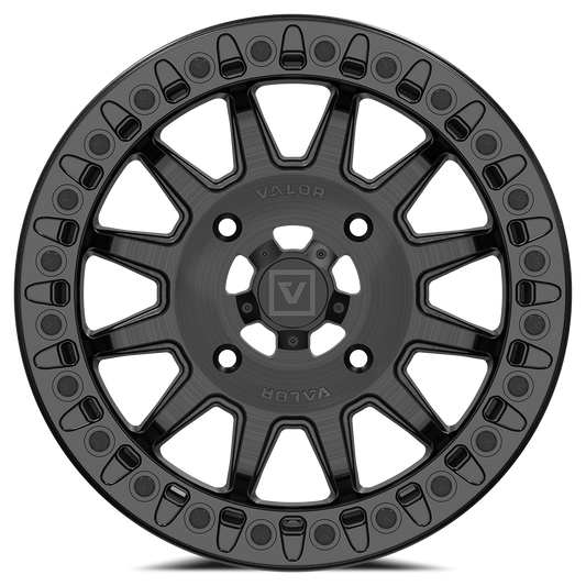 V09 BEADLOCK 15X7 +40 4X156 BRUSHED CHARCOAL