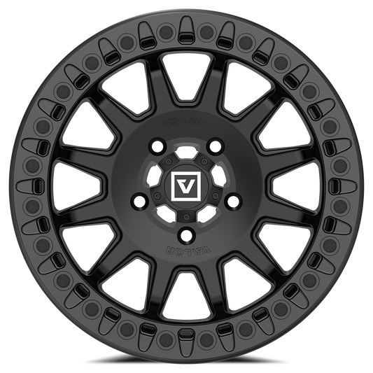 V09 BEADLOCK 15X7 +40 5X114.3 SATIN BLACK