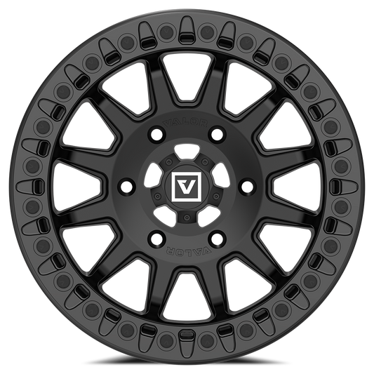 V09 BEADLOCK 15X7 +40 6X139.7 SATIN BLACK