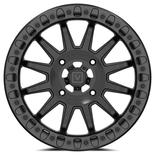 V09 BEADLOCK 17X8 +40 4X156 BRUSHED CHARCOAL