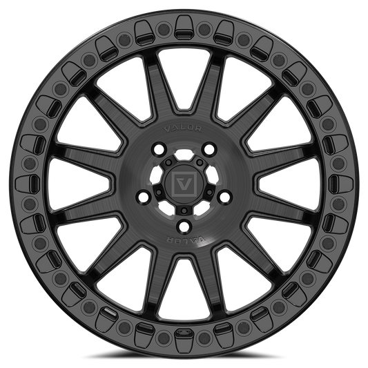 V09 BEADLOCK 17X8 +40 5X114.3 BRUSHED CHARCOAL
