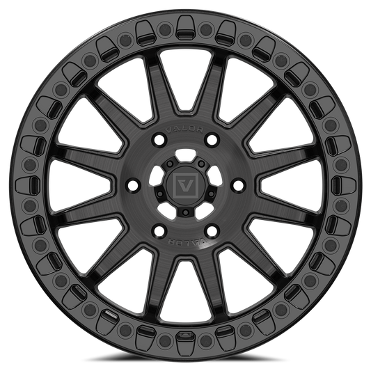 V09 BEADLOCK 17X8 +40 6X139.7 BRUSHED CHARCOAL