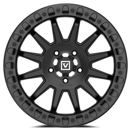 V09 BEADLOCK 17X8 +40 5X114.3 SATIN BLACK