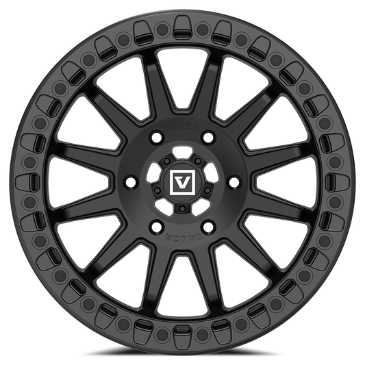 V09 BEADLOCK 17X8 +40 6X139.7 SATIN BLACK