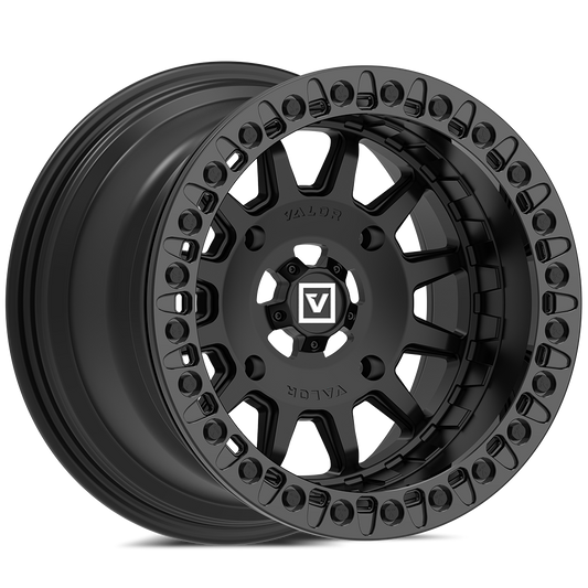 V09 BEADLOCK 15X10 +0 4X137 SATIN BLACK