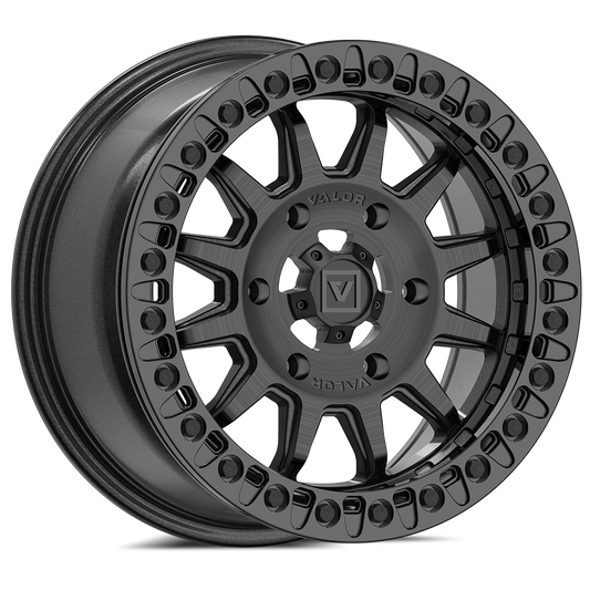 V09 BEADLOCK 15X7 +40 6X139.7 BRUSHED CHARCOAL