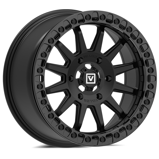 V09 BEADLOCK 17X8 +40 6X139.7 SATIN BLACK