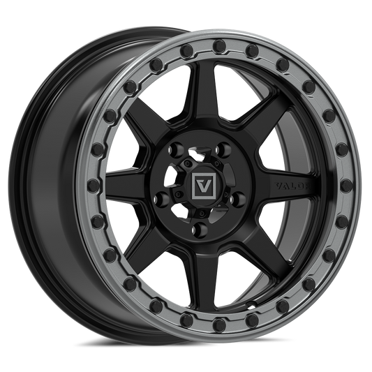 V13 BEADLOCK 15X7 +10MM 4X156 SATIN BLACK