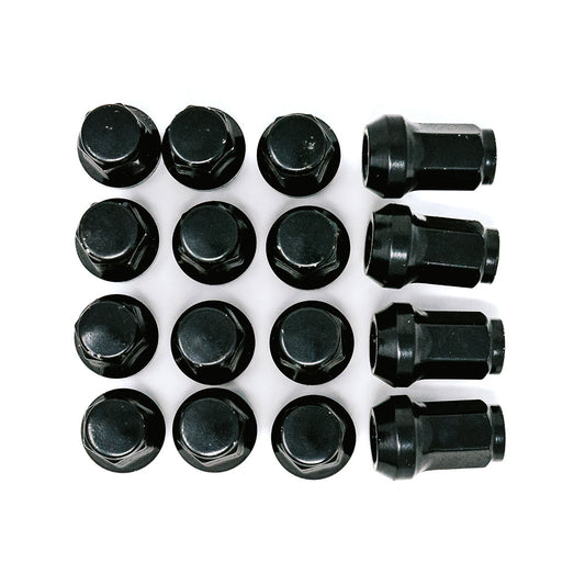 3/8" 4 LUG KIT HEX 1.38" BLACK
