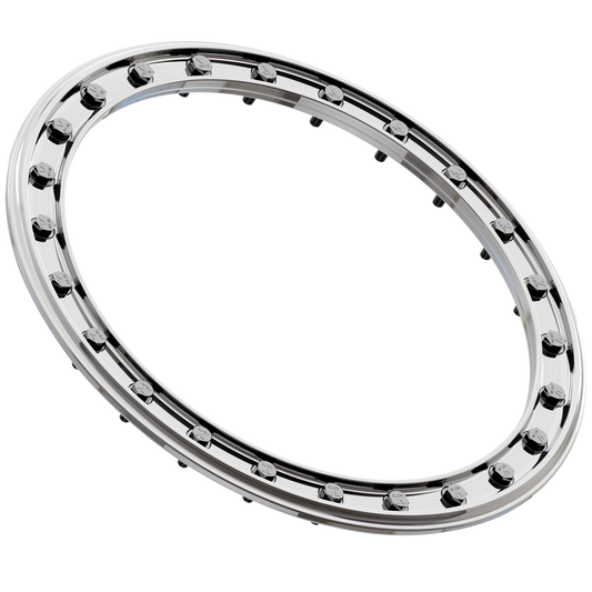 15" VBR10 BEADLOCK RING - RAW MACHINED
