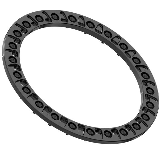 15" VBR30 BEADLOCK RING - GLOSS BLACK