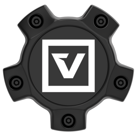 VCAP2 SATIN BLACK SW LOGO - BILLET