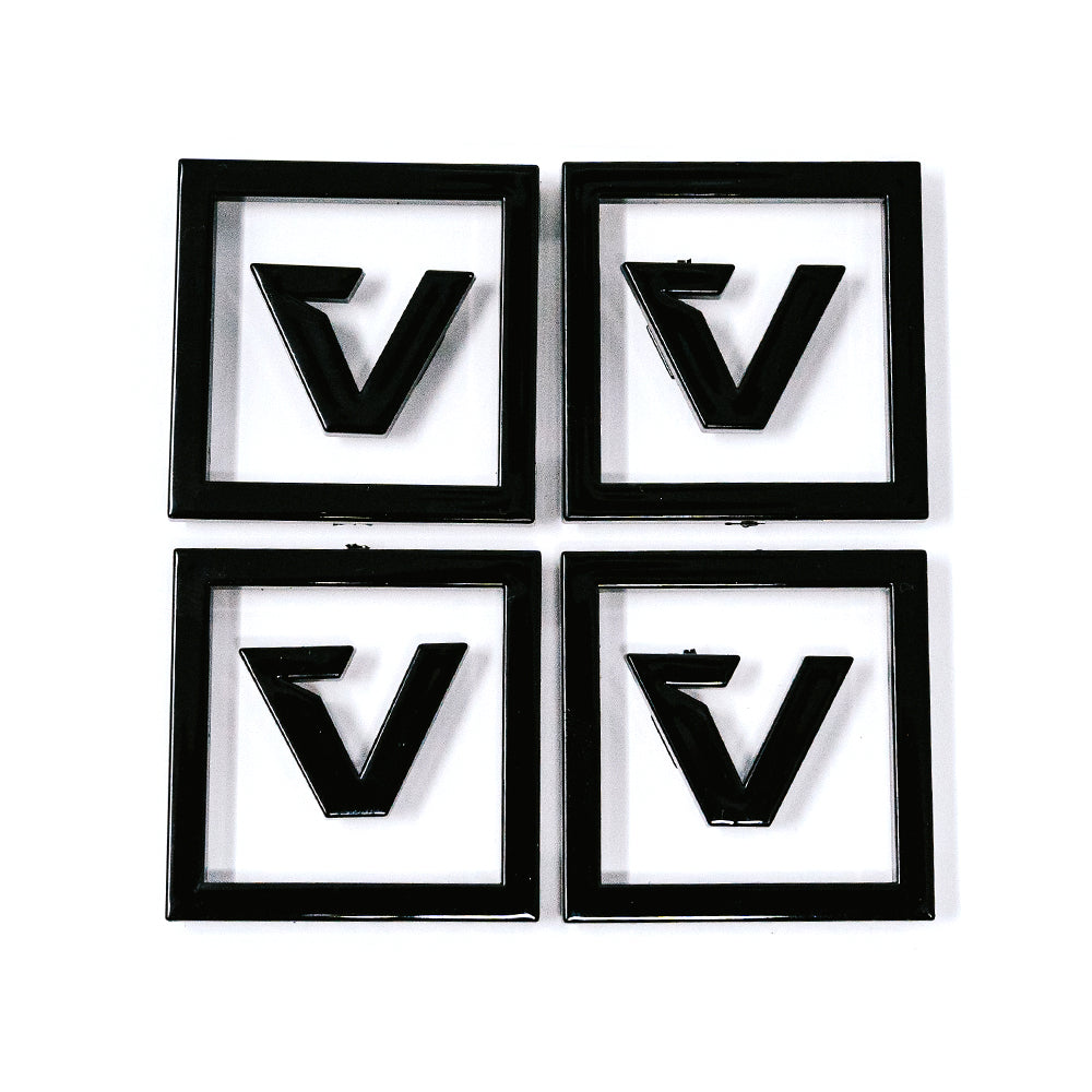 C1 CAP LOGO KIT - GLOSS BLACK