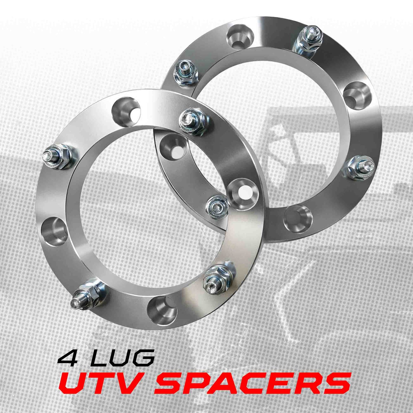4x156 Wheel Spacer 12x1.5 Studs 1.5"