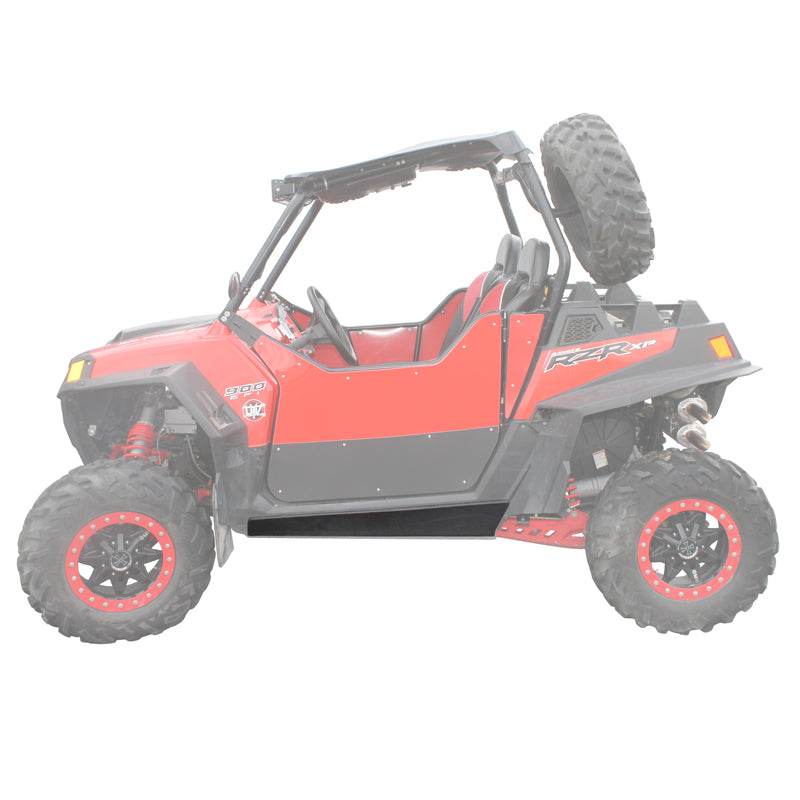 Factory UTV Polaris RZR XP 900 UHMW Rock Sliders - Factory UTV