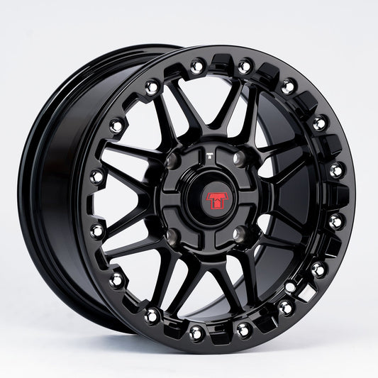 14x7 Ultra-Light Beadlock Wheel Black