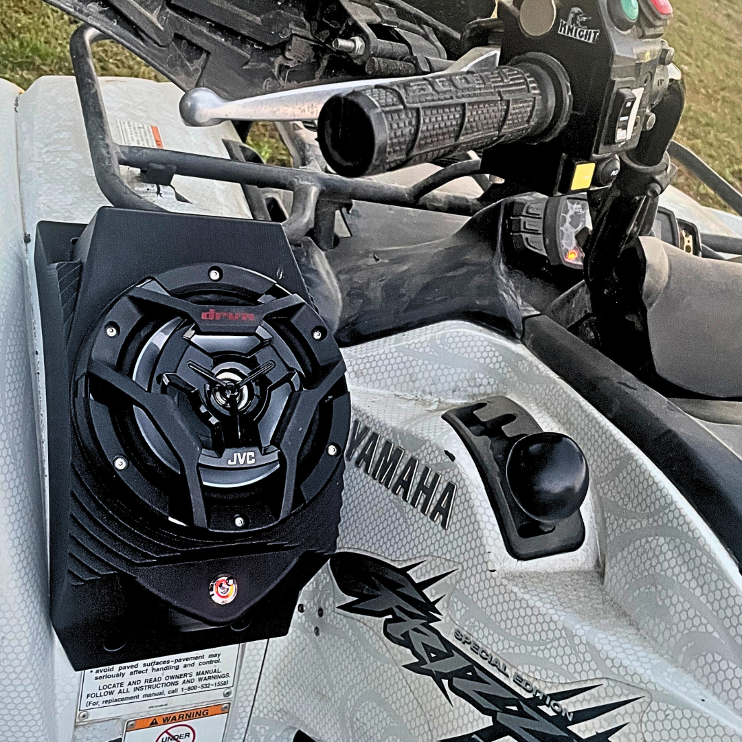 Yamaha Grizzly (07–15) Bluetooth LED ATV Sound System