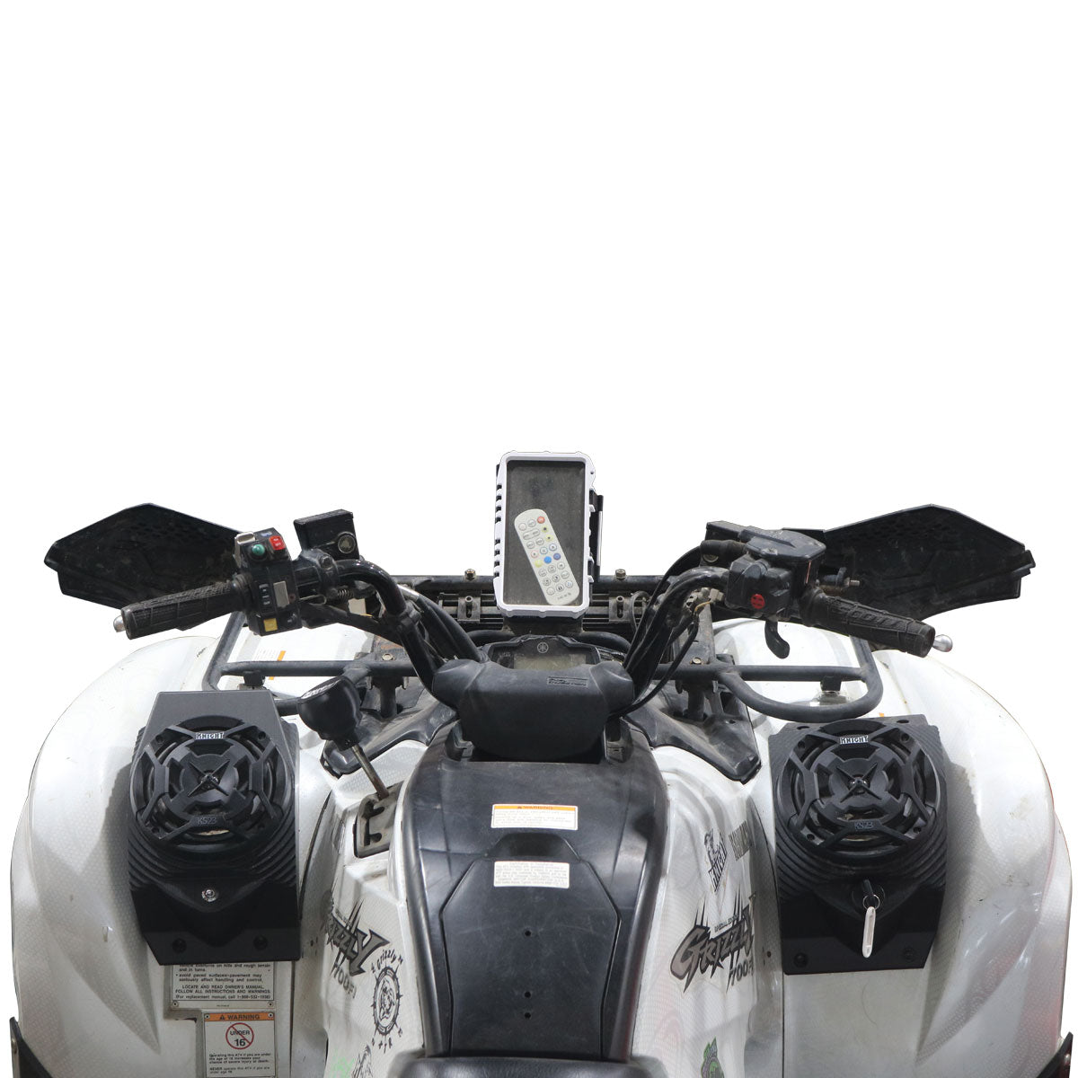 Yamaha Grizzly (07–15) Bluetooth LED ATV Surround Sound System