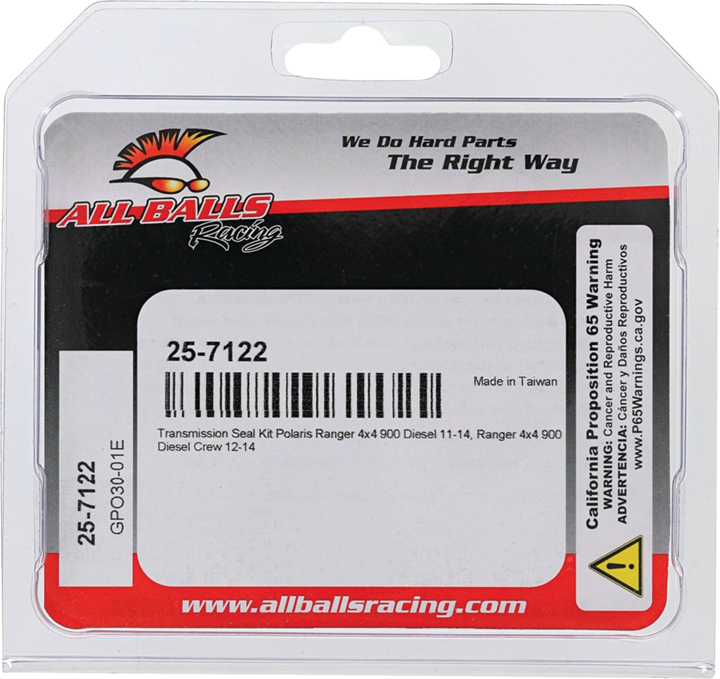 All Balls Transmission Seal Kit — MPN 25-7122