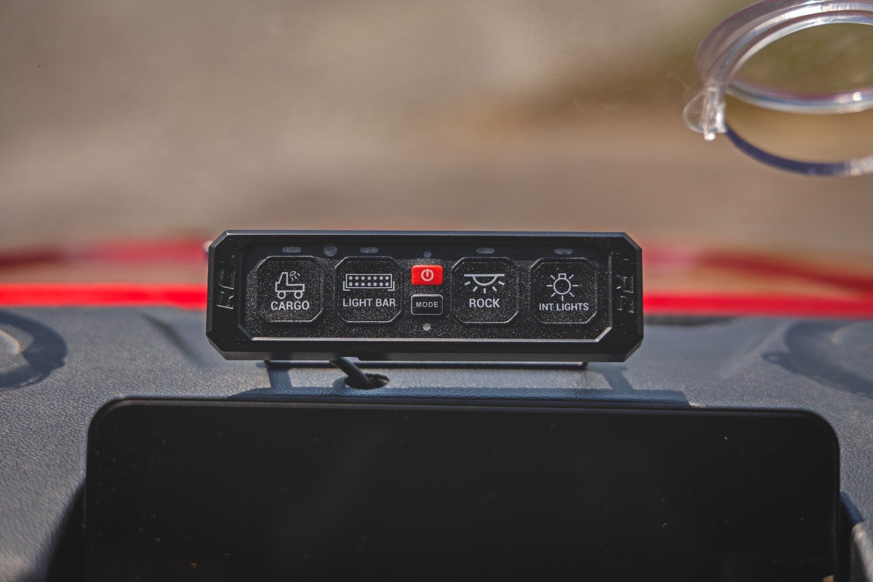 4 Gang Switch Panel | RGB Backlit Buttons | Multifunction Modes