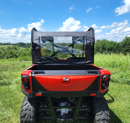 Tracker Off Road 500S - Soft Back Panel (TRK50S-BCK-BLK) - 3 Star UTV