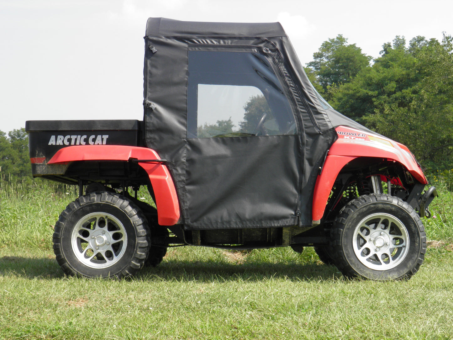 Arctic Cat Prowler 650/700 w/Square Bars - Full Cab Enclosure for Hard Windshield