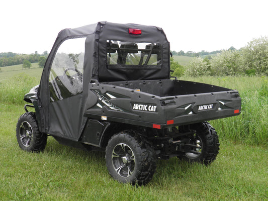 Arctic Cat Prowler 700 - Door/Rear Window Combo (ARTP70-DRF-BLK) - 3 Star UTV