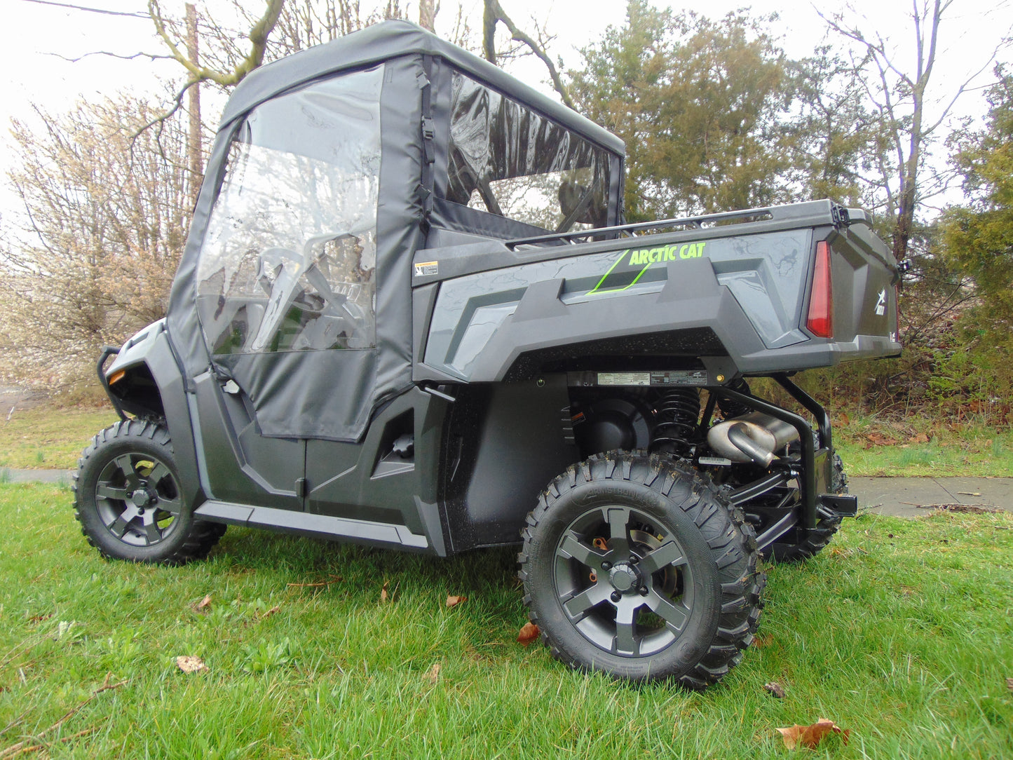 Tracker Off Road 800SX- Door/Rear Window Combo (TRKPRO-DRH-BLK) - 3 Star UTV