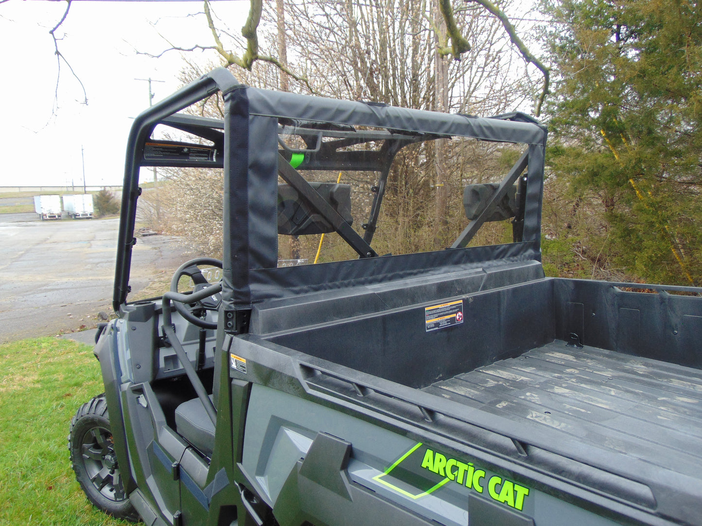 Arctic Cat Prowler PRO - Soft Back Panel (ARTPRO-BCK-BLK) - 3 Star UTV
