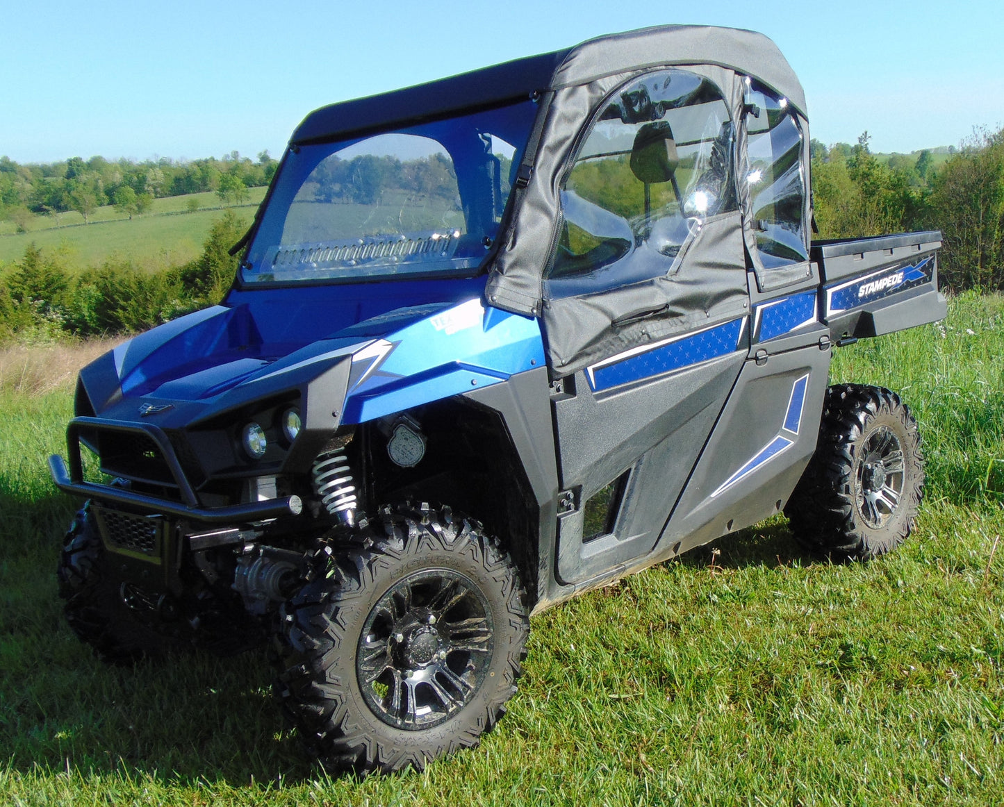 Arctic Cat Stampede - Full Cab Enclosure for (ARTSTP-FCH-BLK) - 3 Star UTV