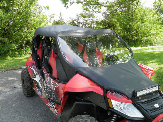 Arctic Cat Wildcat 4-Seater - Full Cab Enclos (ARTWC4-FCD-BLK) - 3 Star UTV