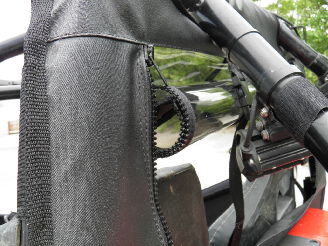 Arctic Cat Wildcat 4-Seater - Soft Back Panel (ARTWC4-BCK-BLK) - 3 Star UTV