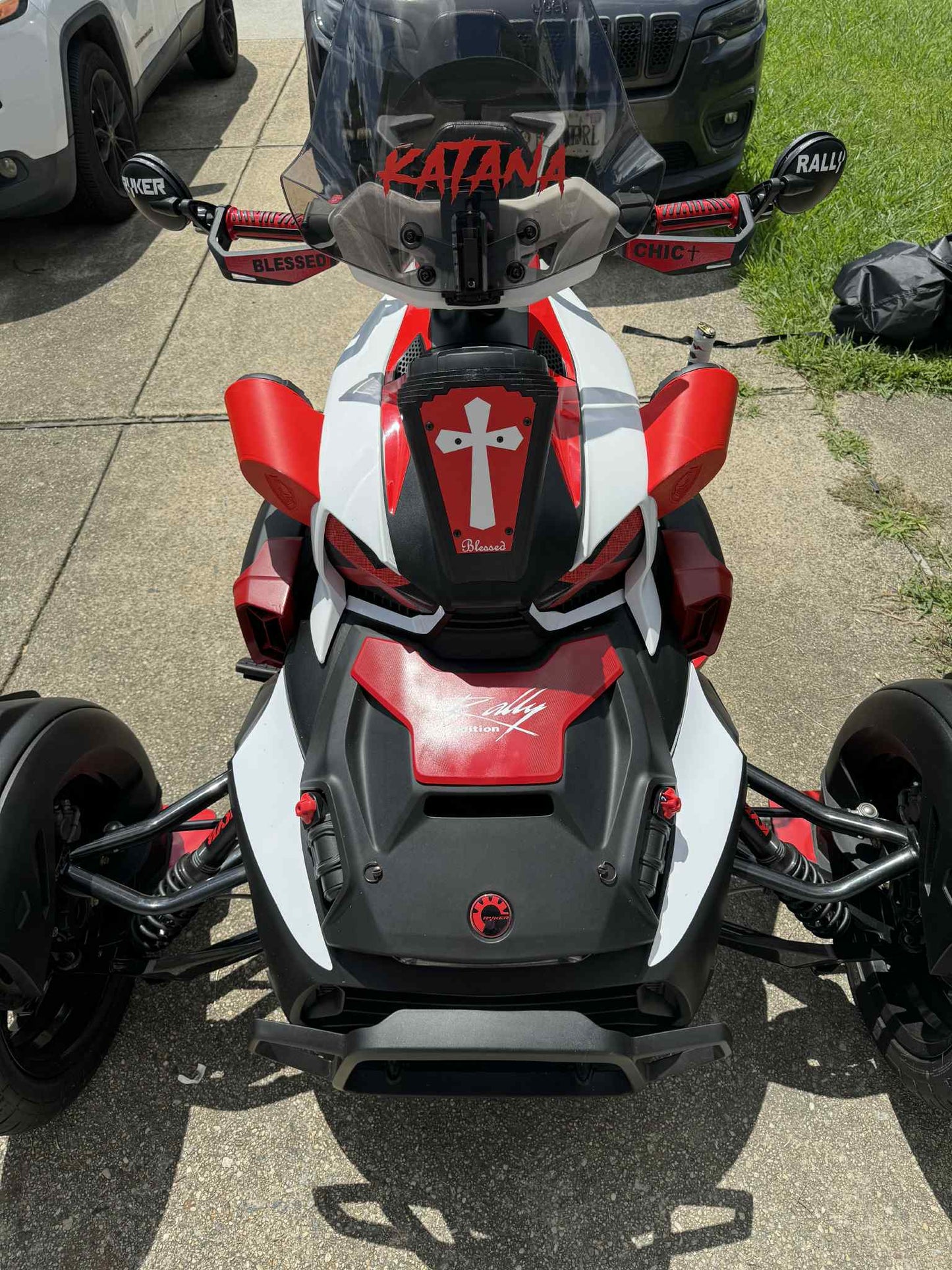 Can-Am Ryker Trinity Kit, 6.5" Hood Speaker, 4" Side Pod Speakers with Bluetooth Amp