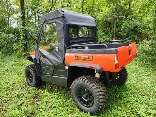 Bad Boy Bandit 550/750 - Door/Rear Window Combo (BADBOY-DRH-BLK) - 3 Star UTV