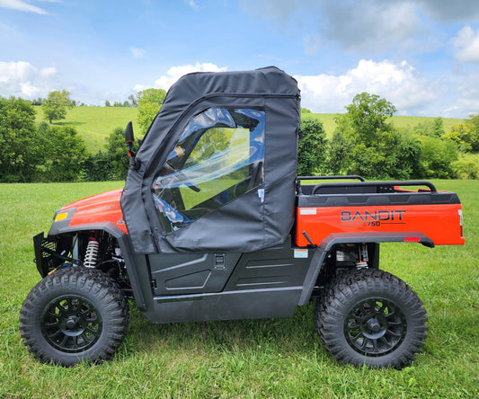 3 Star UTV Bad Boy Bandit 550/750 - Soft Doors (BADBOY-DOH-BLK) - 3 Star UTV