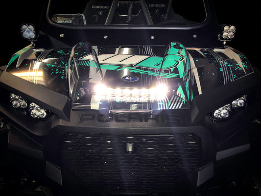 Polaris RZR S8 10" Hood Light Kit | XP Turbo 2016–2018