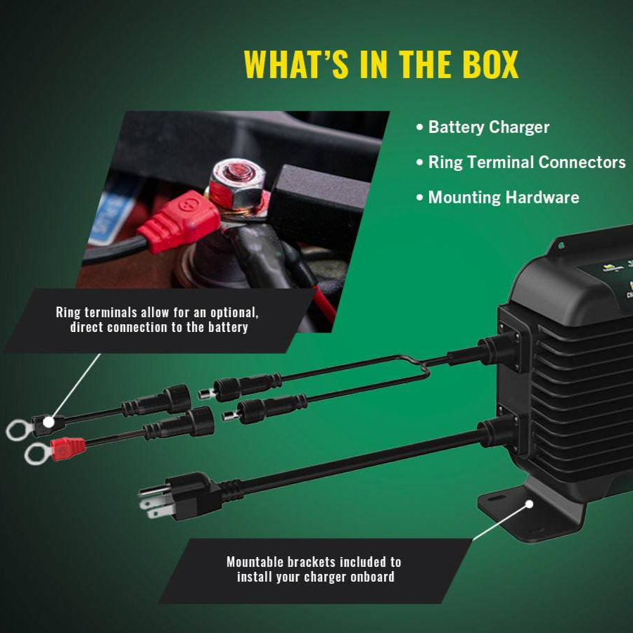 PowerPlus 36V 18 Amp Battery Charger and Maintainer