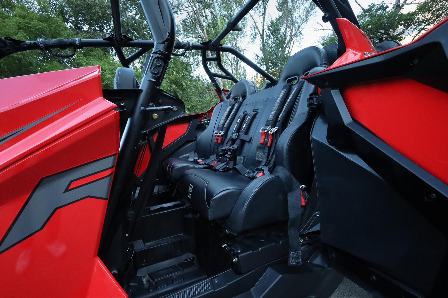 RZR PRO XP/ Pro S/ Pro R Rear Bench Seat W Harnesses (2025+)