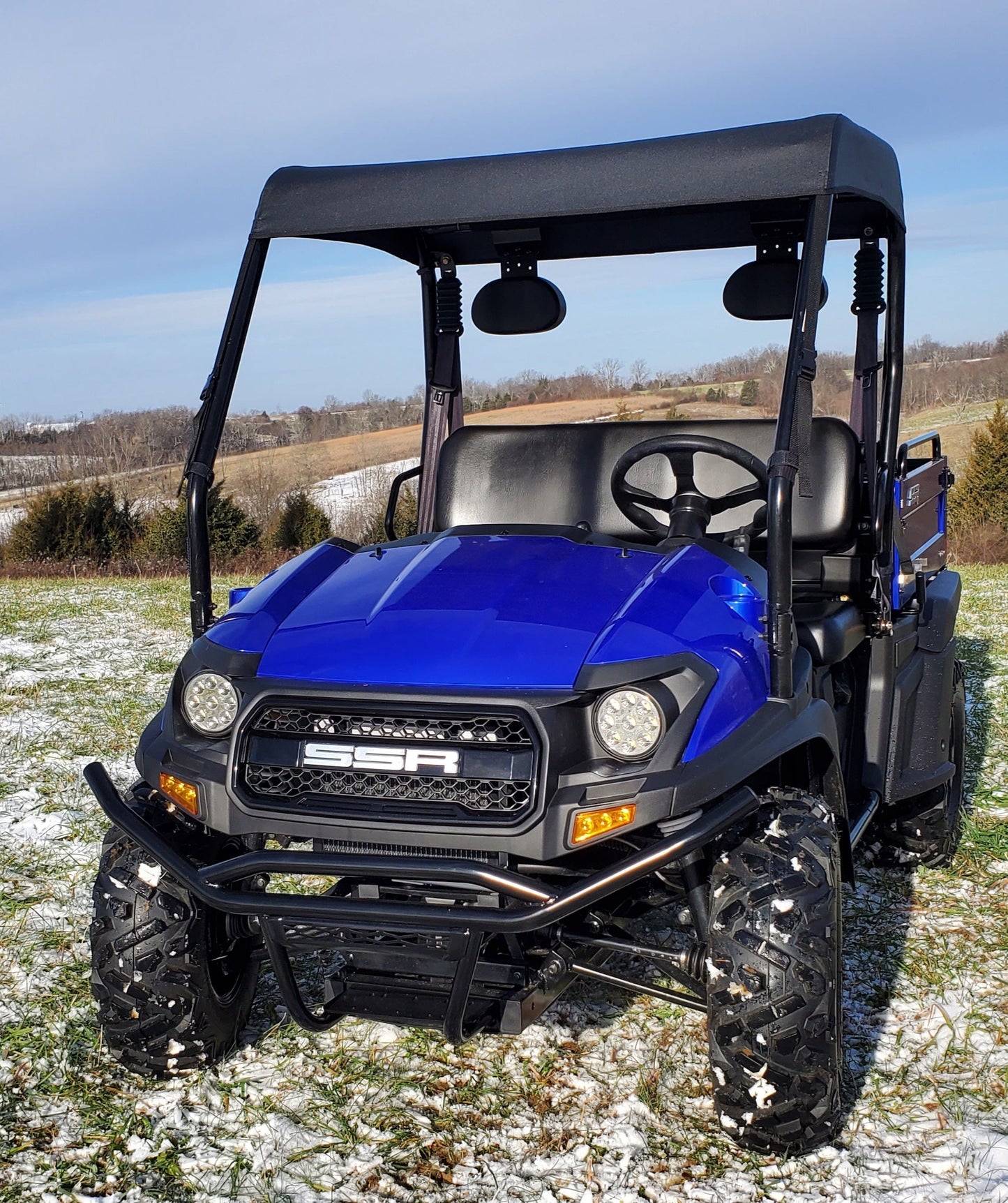 3 Star UTV Bison 400U/200U/200P - Soft Top (BISSSR-TCA-BLK) - 3 Star UTV