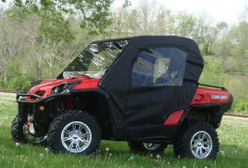 3 Star UTV Can-Am Commander - Full Cab Enclosure for Hard Wind... - 3 Star UTV