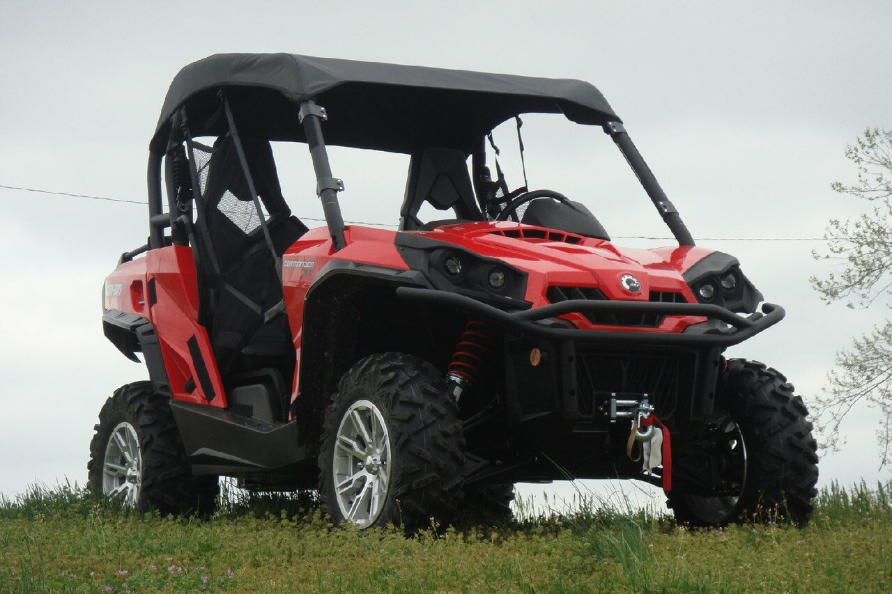 3 Star UTV Can-Am Commander - Soft Top Enclosure (CAMCOM-TCA-BLK) - 3 Star UTV